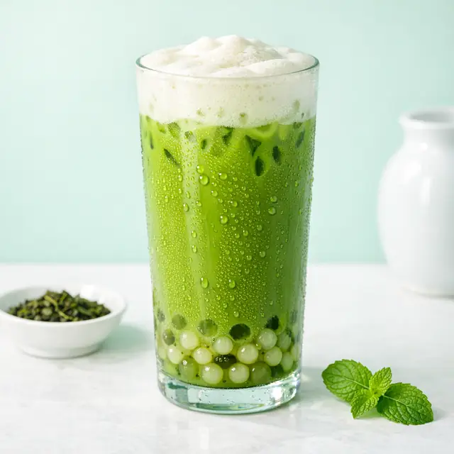 Trà sữa Thái xanh